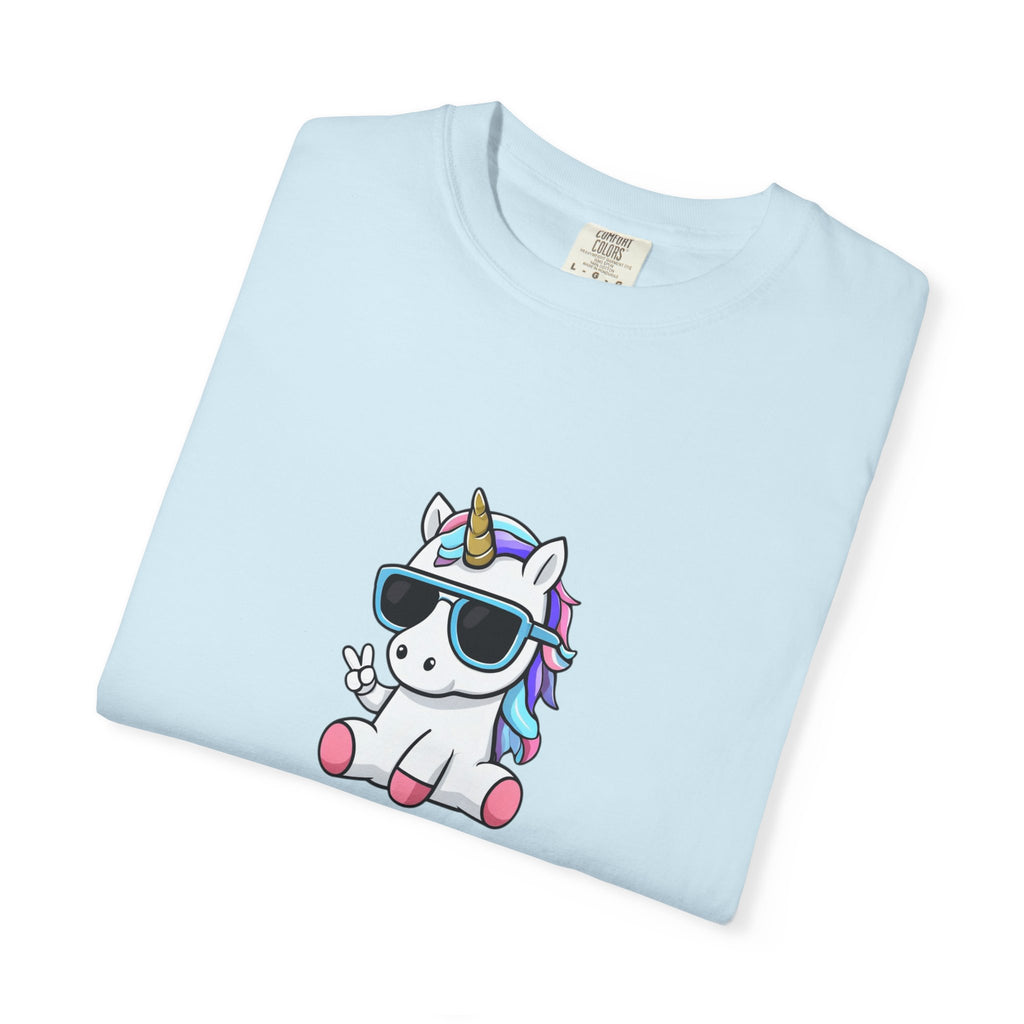 Unicorn Chill T-Shirt — Cute Sunglasses Unicorn Graphic Tee