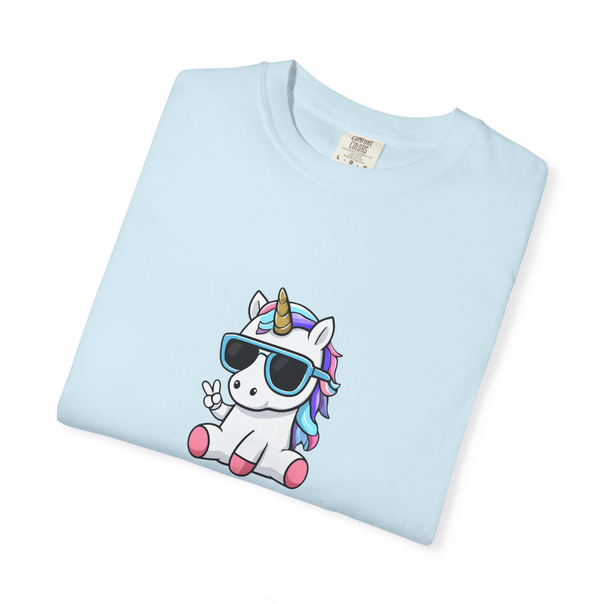 Unicorn Chill T-Shirt — Cute Sunglasses Unicorn Graphic Tee
