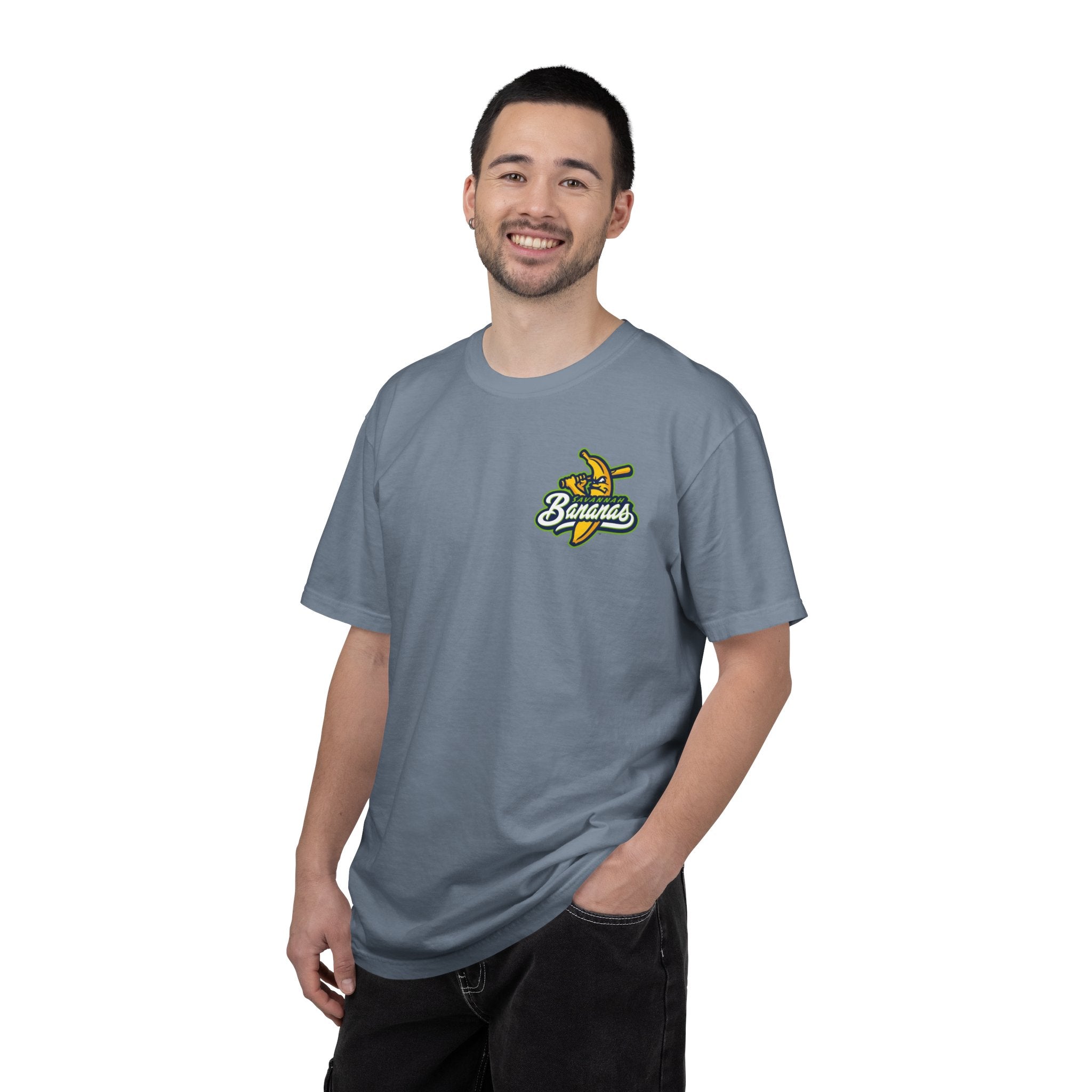Savannah Bananas Baseball T-Shirt — Retro Banana Mascot Tee