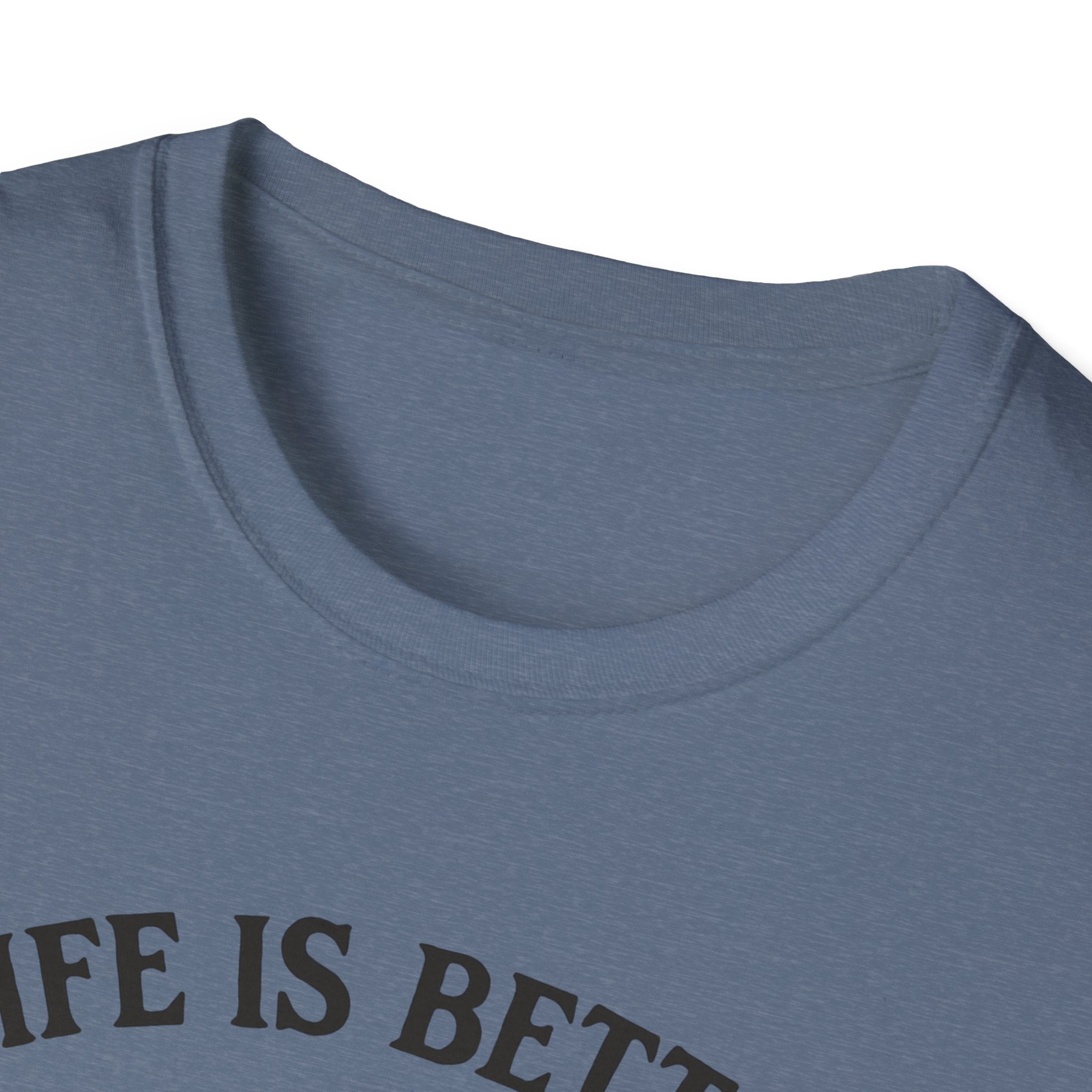 Life Is Better With a Cat T-Shirt — Vintage Tabby Cat Tee for Cat Lovers