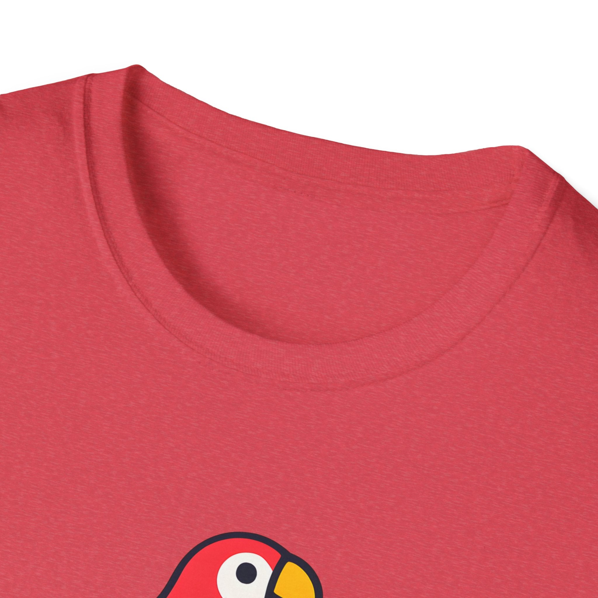 Winging It Parrot T-Shirt — Cute Skateboard Bird Graphic Tee
