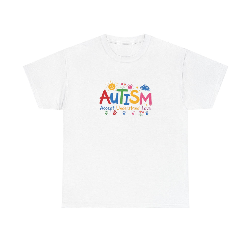 Autism Awareness T-Shirt - "Autism Accept Understand Love"