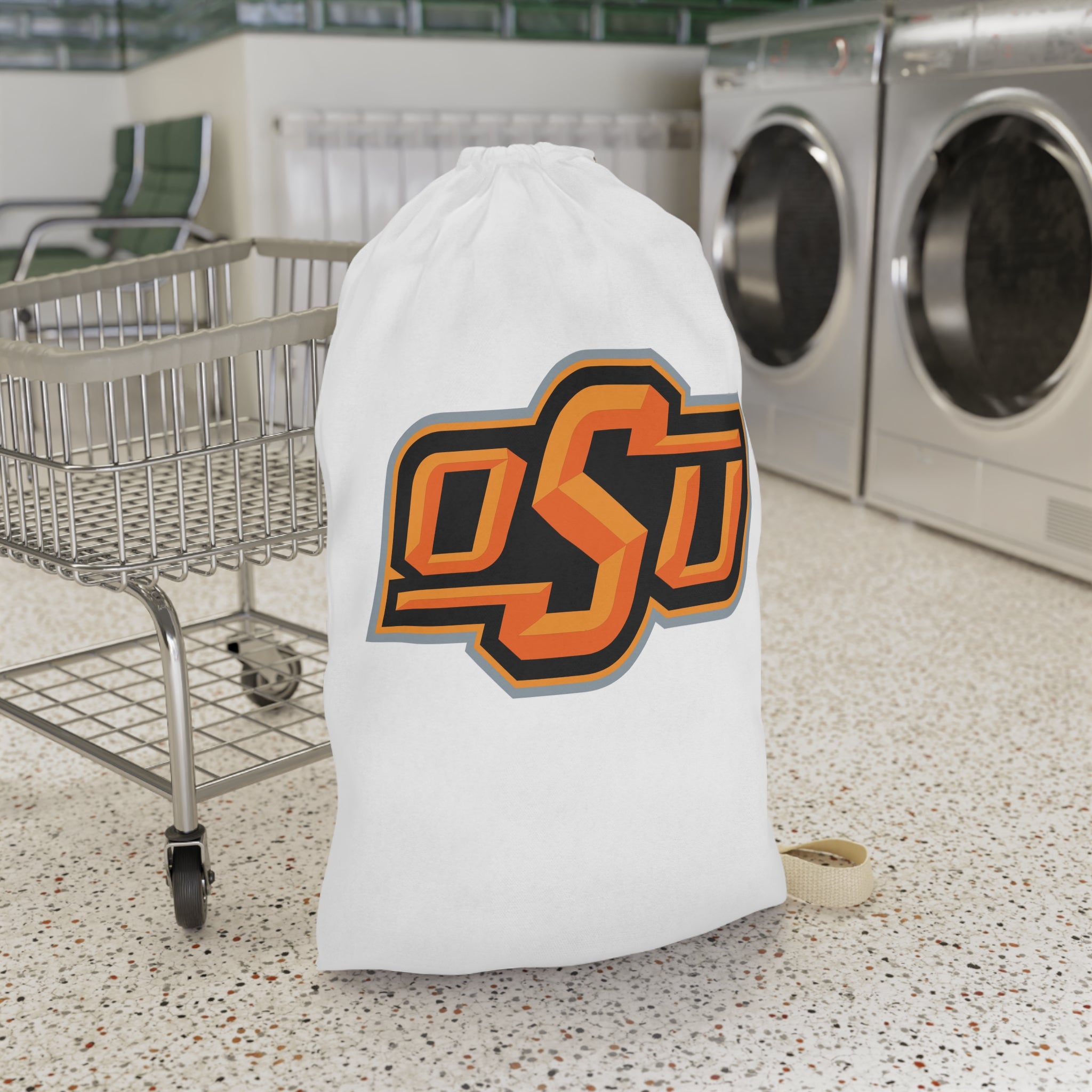 OSU Logo Laundry Bag – College Dorm Laundry Sling