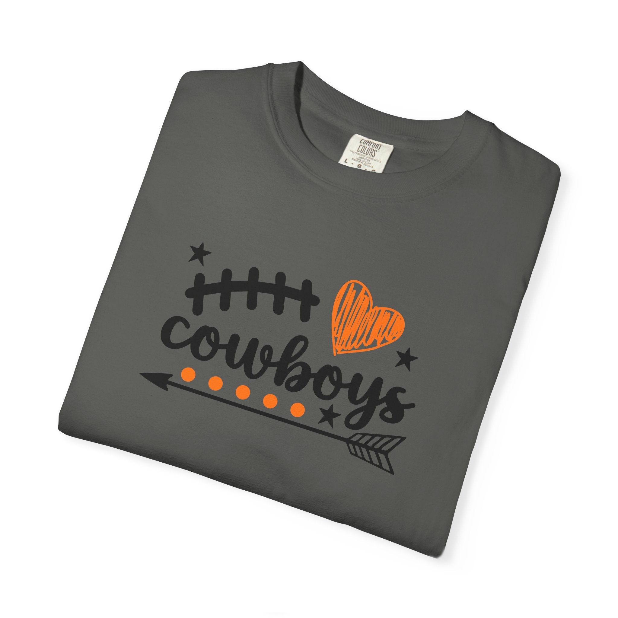 Cowboys Heart Football T-Shirt