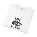 'Nope Not Today' Sleeping Cat Graphic Tee