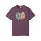 Mama Floral Tee — Retro Block Letter Mother's Day T-Shirt