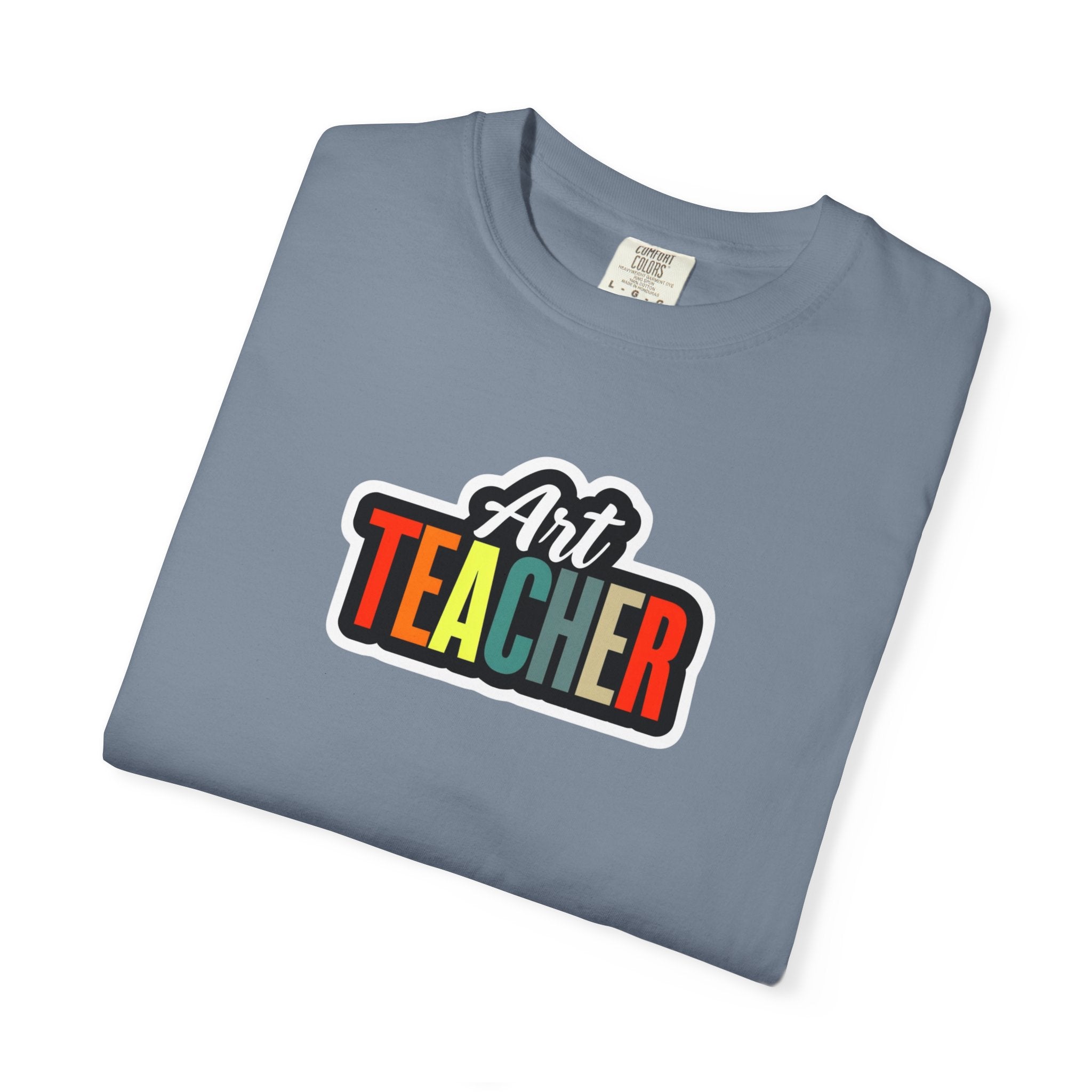 Art Teacher T‑Shirt — "Art is My Voice" Colorful Teacher Shirt