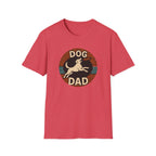 Dog Dad T-Shirt – Retro Running Dog Graphic, Funny Father’s Day Gift for Pet Owners