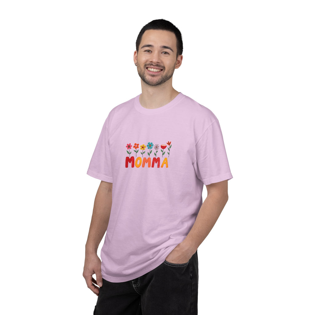 Momma Floral T-Shirt — Cute Colorful 'MOMMA' Mother's Day Tee
