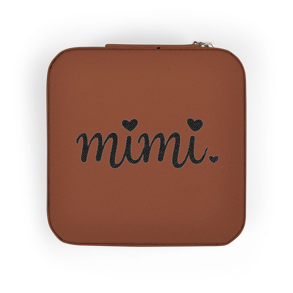 Mini Jewelry Travel Case – Personalized 'mimi' Compact Travel Jewelry Organizer