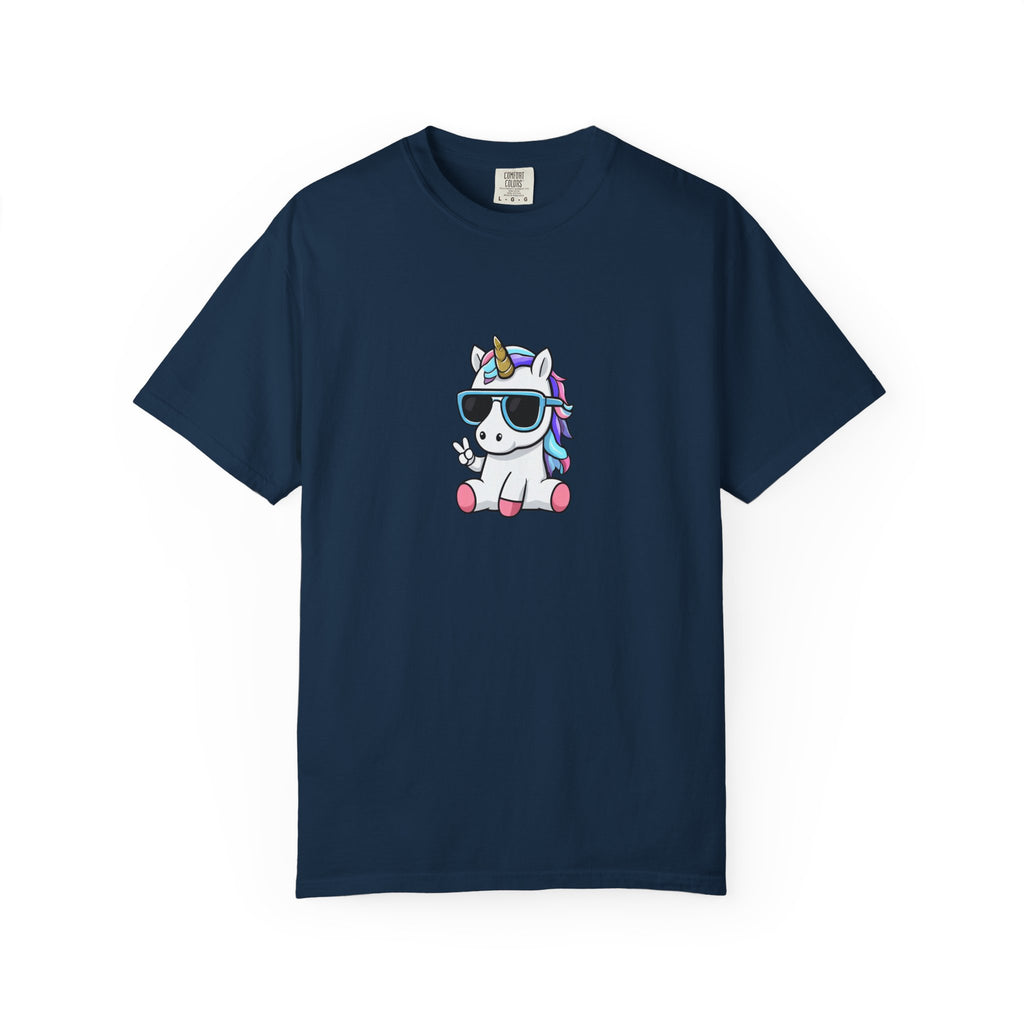 Unicorn Chill T-Shirt — Cute Sunglasses Unicorn Graphic Tee