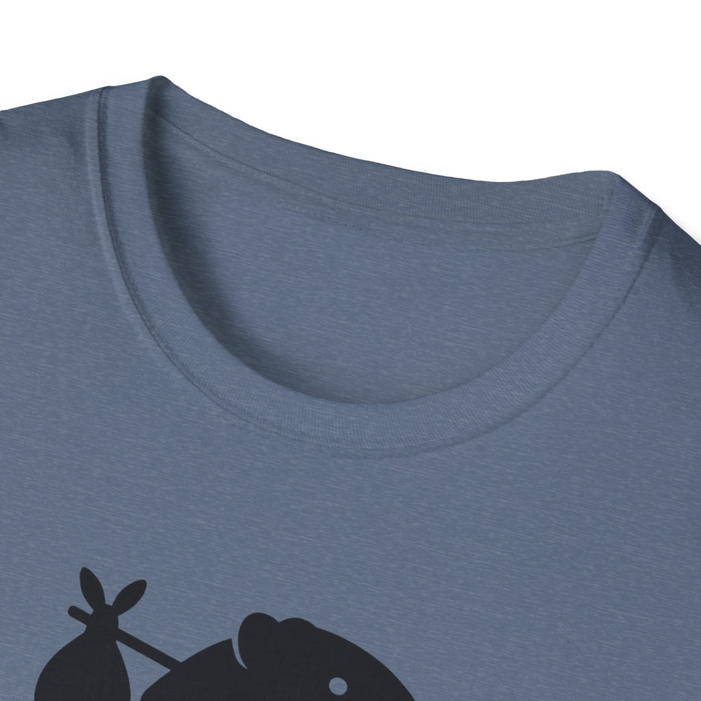 Pocket Adventurer T-Shirt — Cute Hiking Mouse Graphic Tee