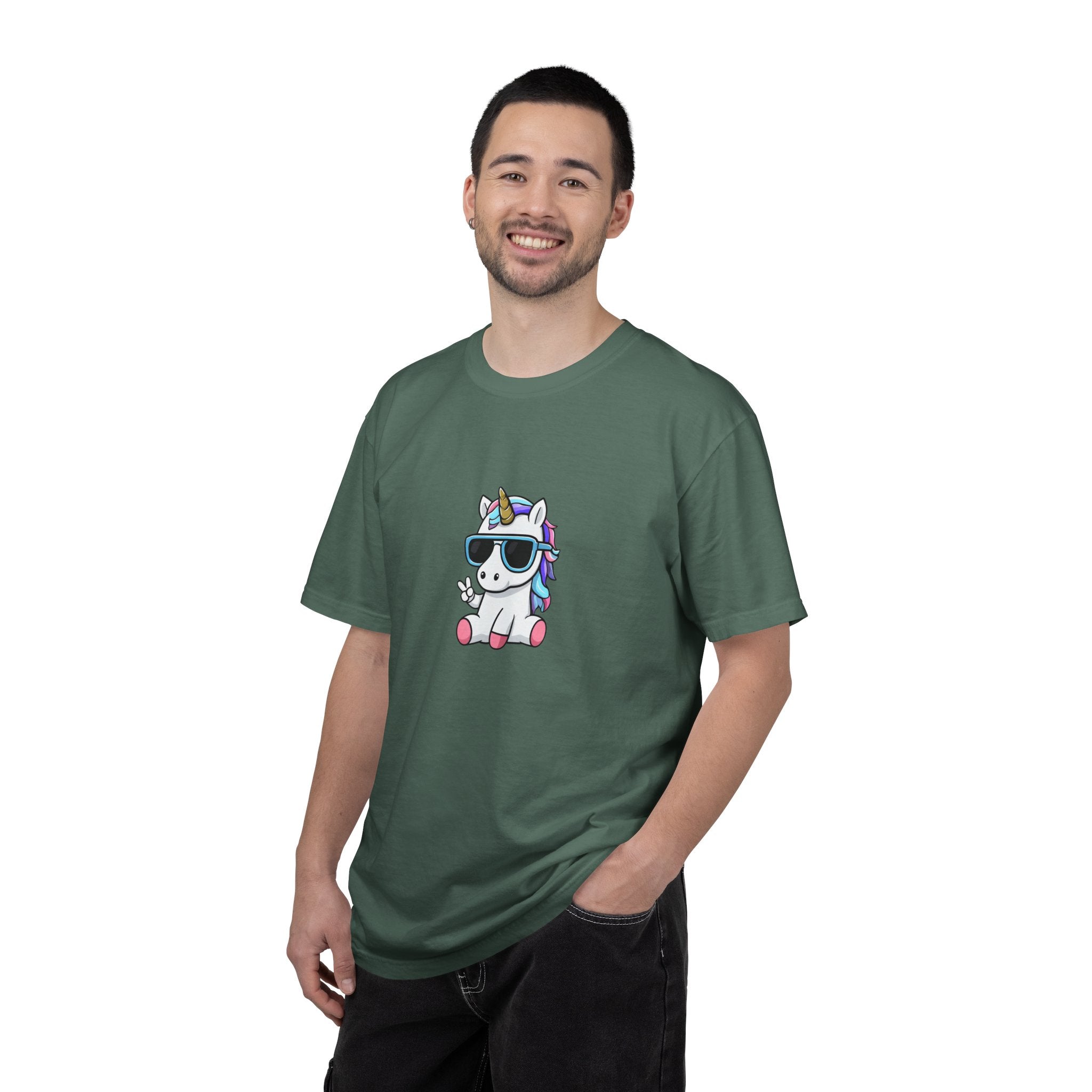 Unicorn Chill T-Shirt — Cute Sunglasses Unicorn Graphic Tee
