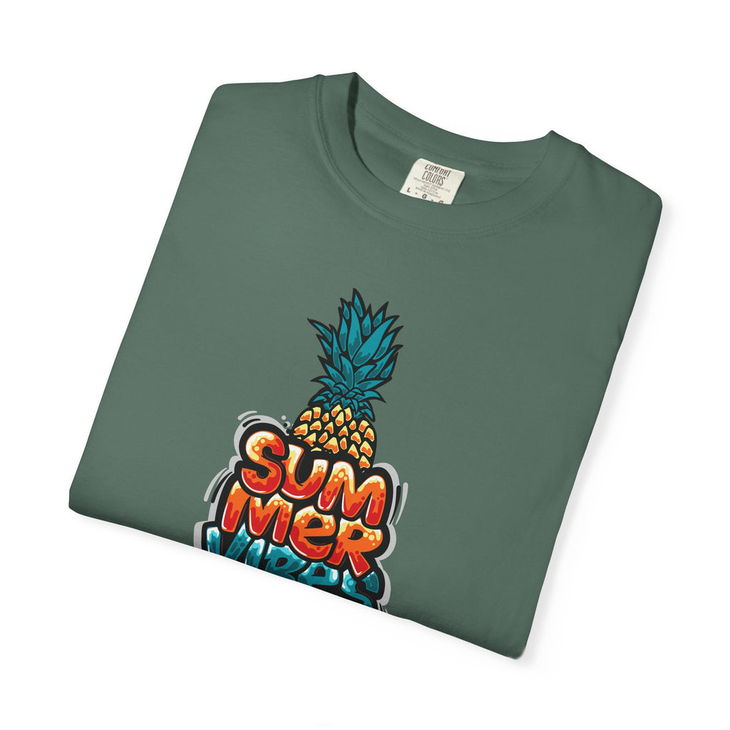 "Summer Vibes" Pineapple Graphic Tee