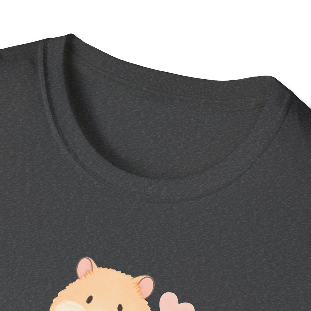 Tiny Paws Big Heart T-Shirt — Cute Hamster Graphic Tee