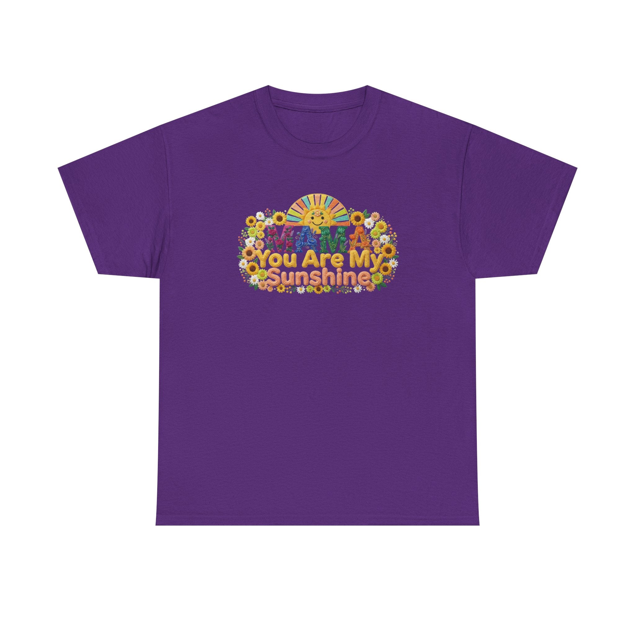 Mama You Are My Sunshine T-Shirt — Floral Retro Mother's Day Tee