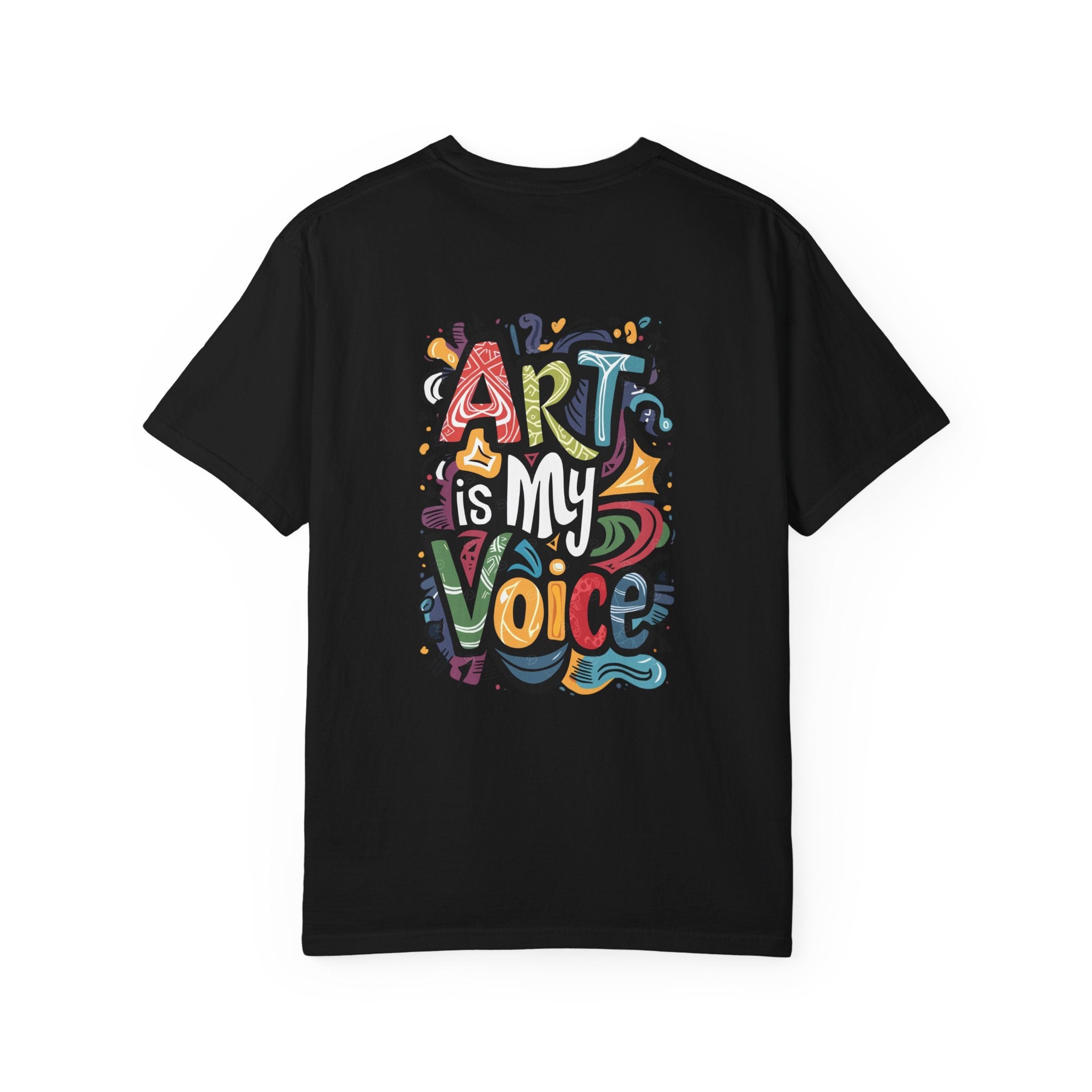 Art Teacher T‑Shirt — "Art is My Voice" Colorful Teacher Shirt