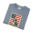 Independence Day T-Shirt – Statue of Liberty American Flag July 4th Graphic Tee