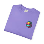 Sunset Sand T-Shirt — Palm Tree Beach Graphic Tee