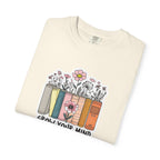 Grow Your Mind Book Stack T-Shirt