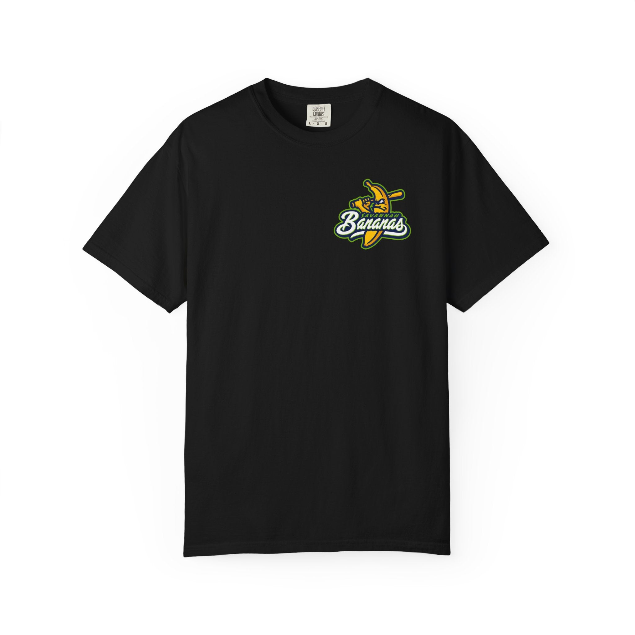 Savannah Bananas Baseball T-Shirt — Retro Banana Mascot Tee