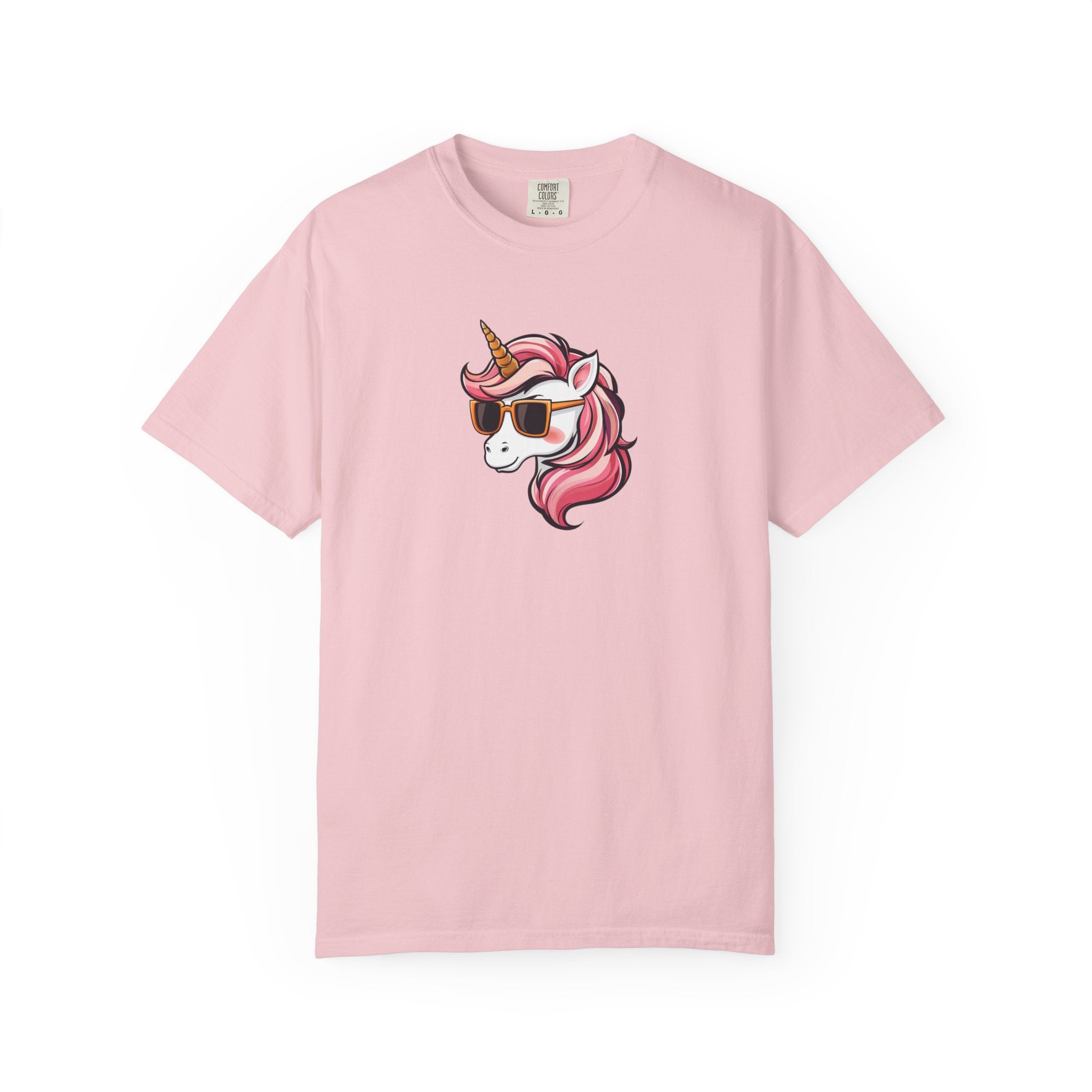 Cool Unicorn T-Shirt — Sunglasses Pink Unicorn Graphic Tee