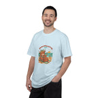 Retired Highland Cow at the Beach T-shirt