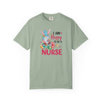 Nurse Bunny T-Shirt — "I Am Hoppy to Be a Nurse" Cute Easter Tee