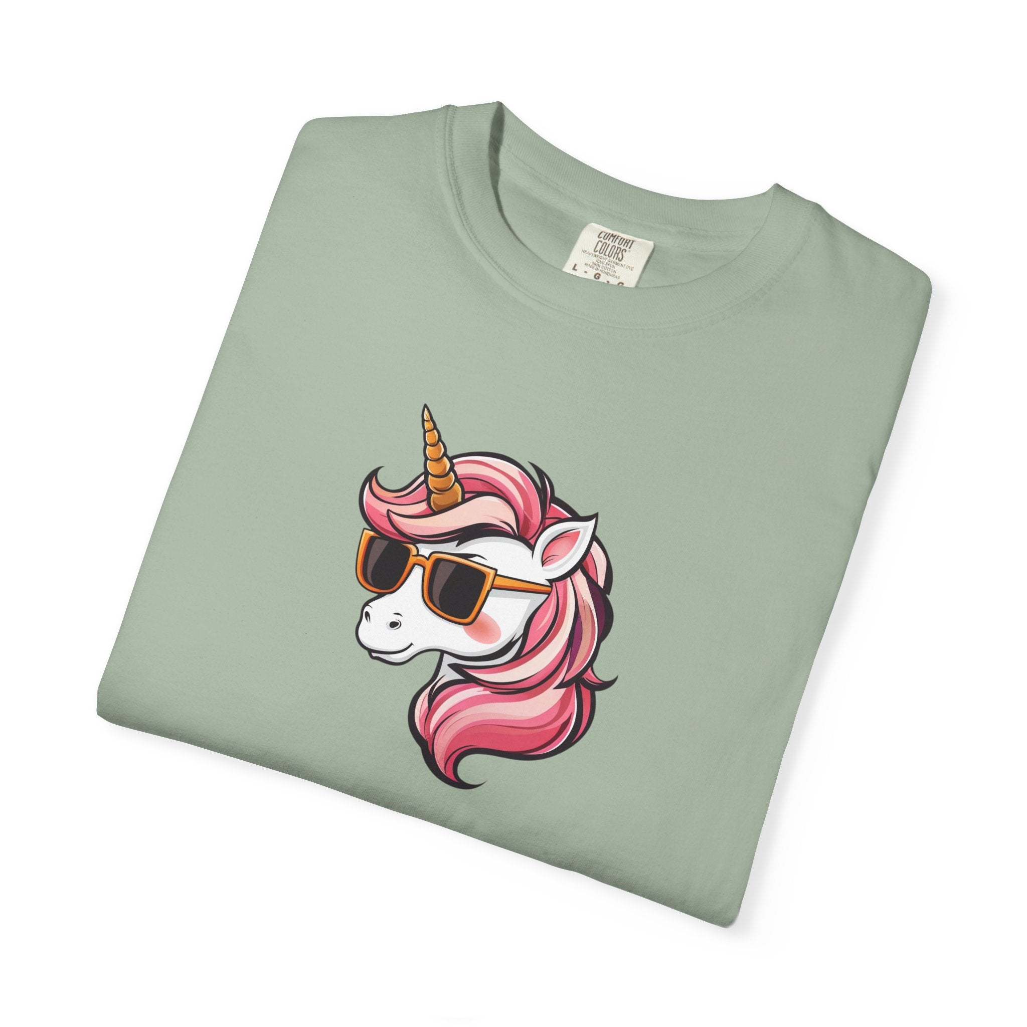 Cool Unicorn T-Shirt — Sunglasses Pink Unicorn Graphic Tee