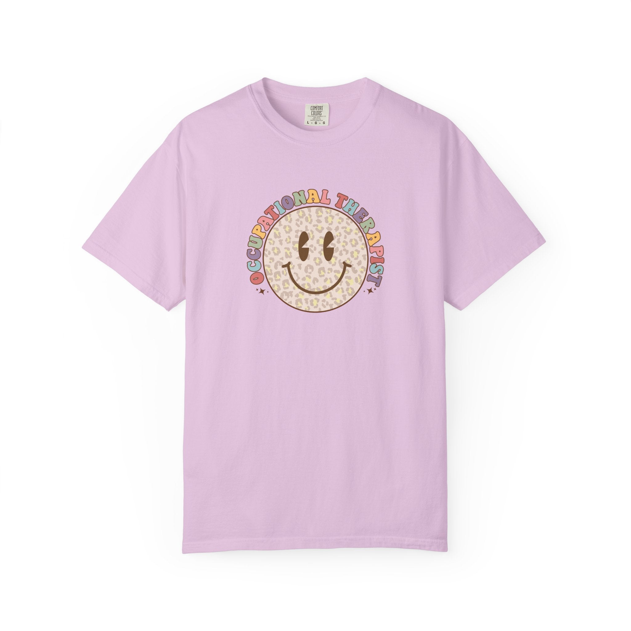 Smiley Occupational Therapist Graphic T-Shirt
