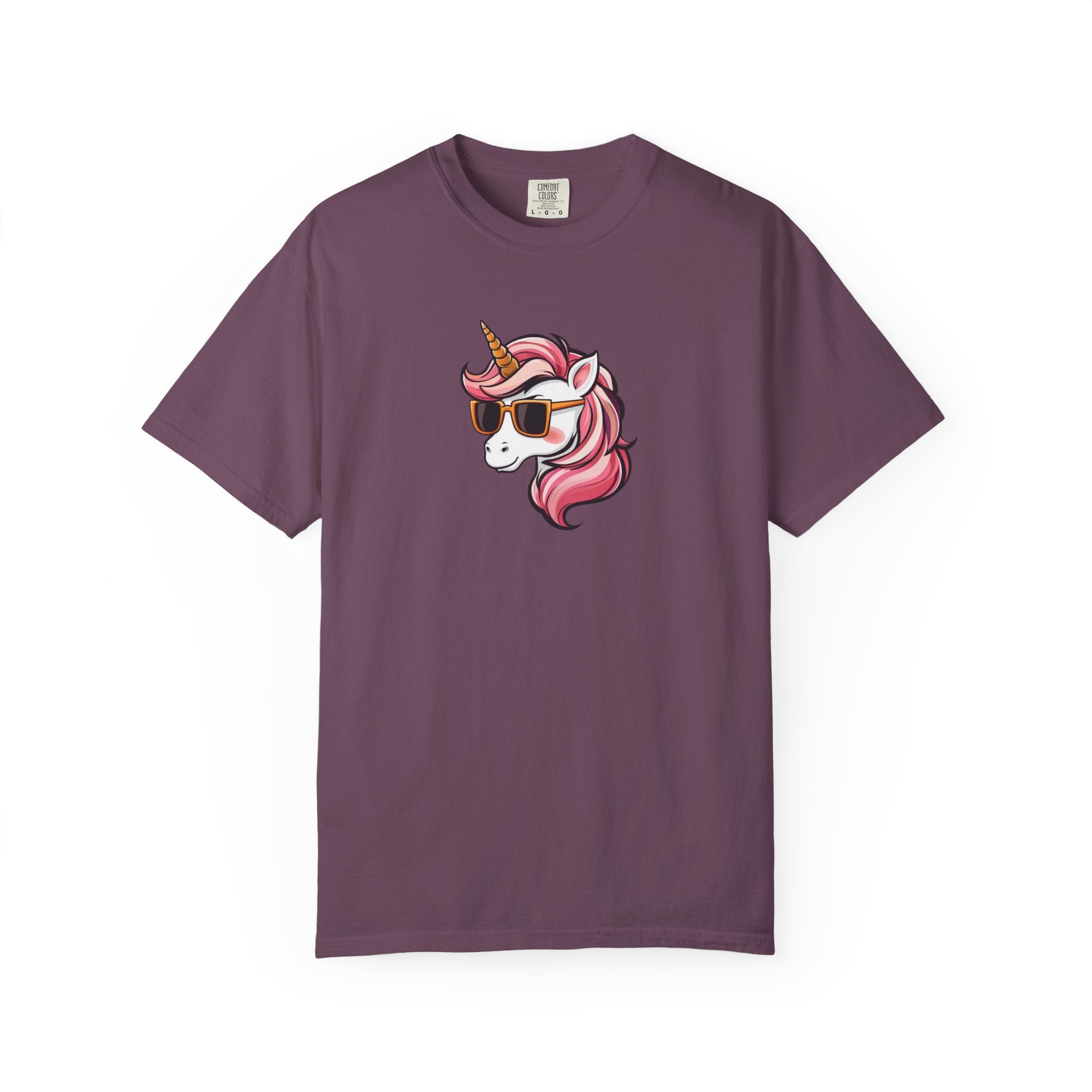 Cool Unicorn T-Shirt — Sunglasses Pink Unicorn Graphic Tee