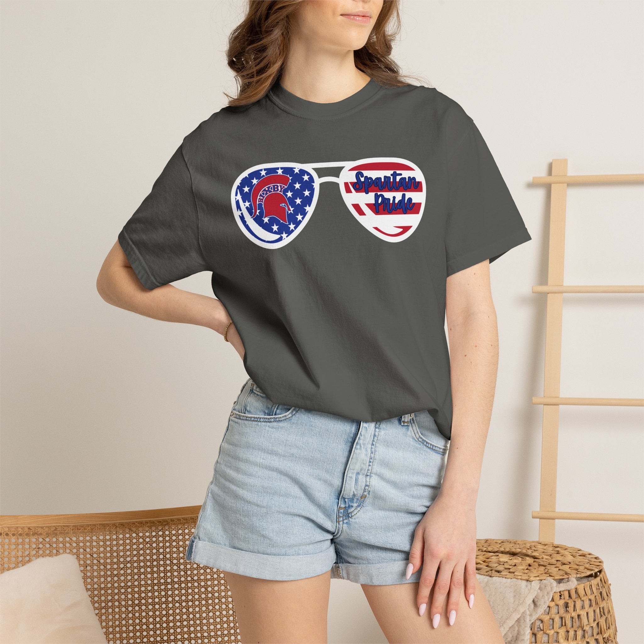 Spartan Pride Patriotic T-Shirt