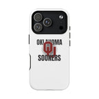 Oklahoma Sooners Tough Magnetic Phone Case — Durable Magnetic Snap-On College iPhone Cover