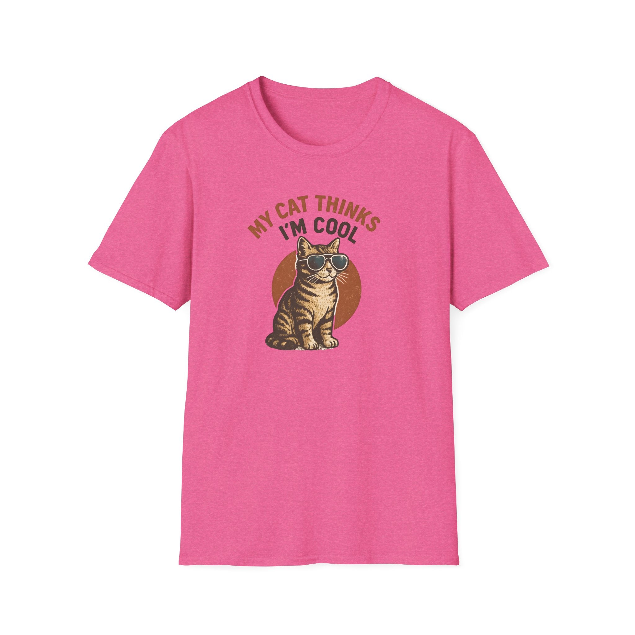My Cat Thinks I'm Cool T-Shirt — Funny Cat Lover Tee