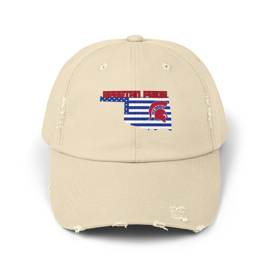 Bixby Spartan Pride Distressed Cap
