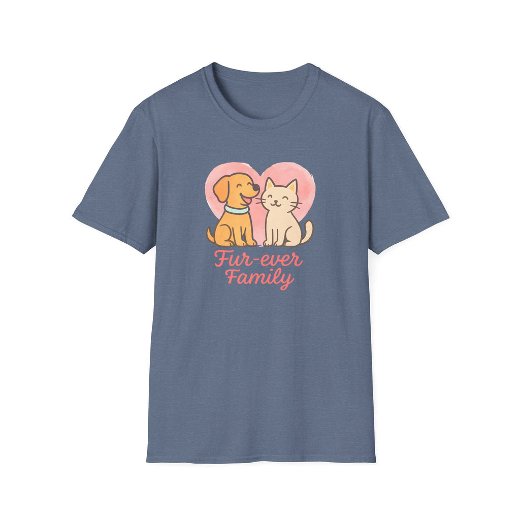 Dog & Cat 'Fur-ever Family' T-Shirt