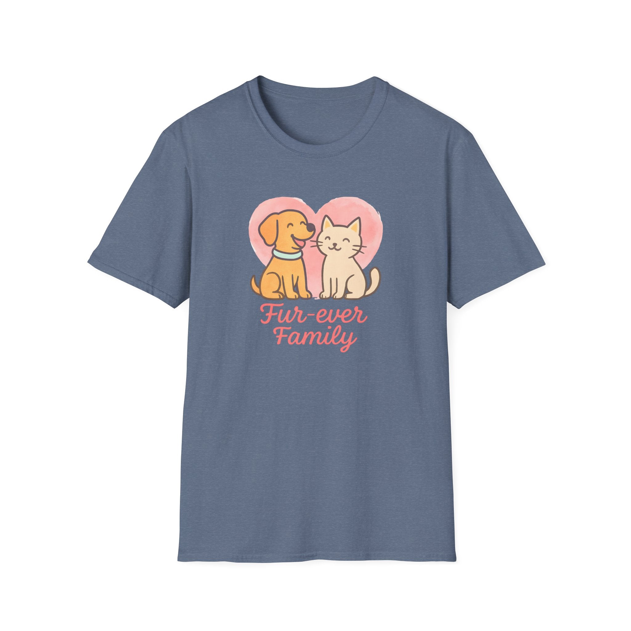 Dog & Cat 'Fur-ever Family' T-Shirt