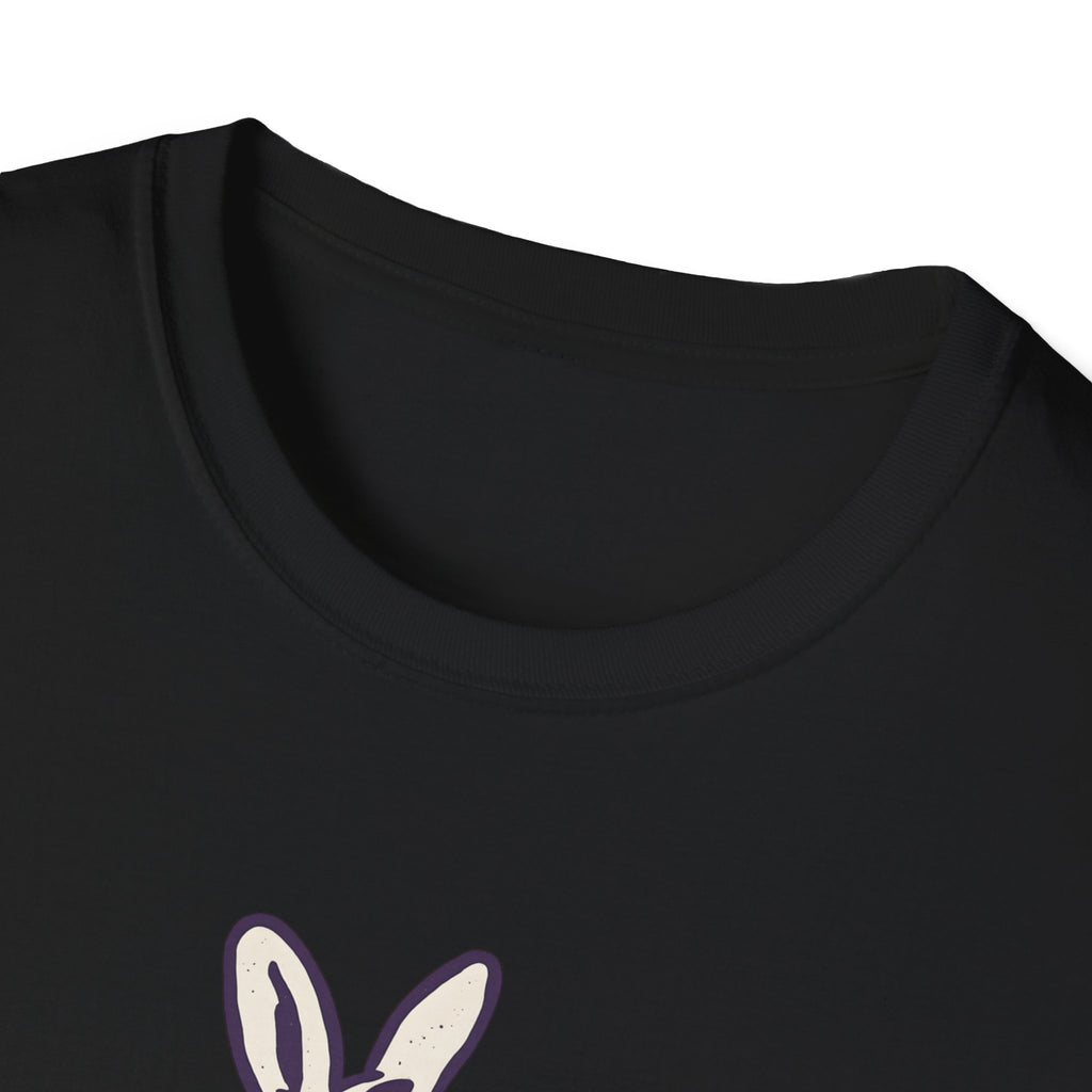 Morning Hopper Bunny T-Shirt — Cute Coffee Rabbit Tee