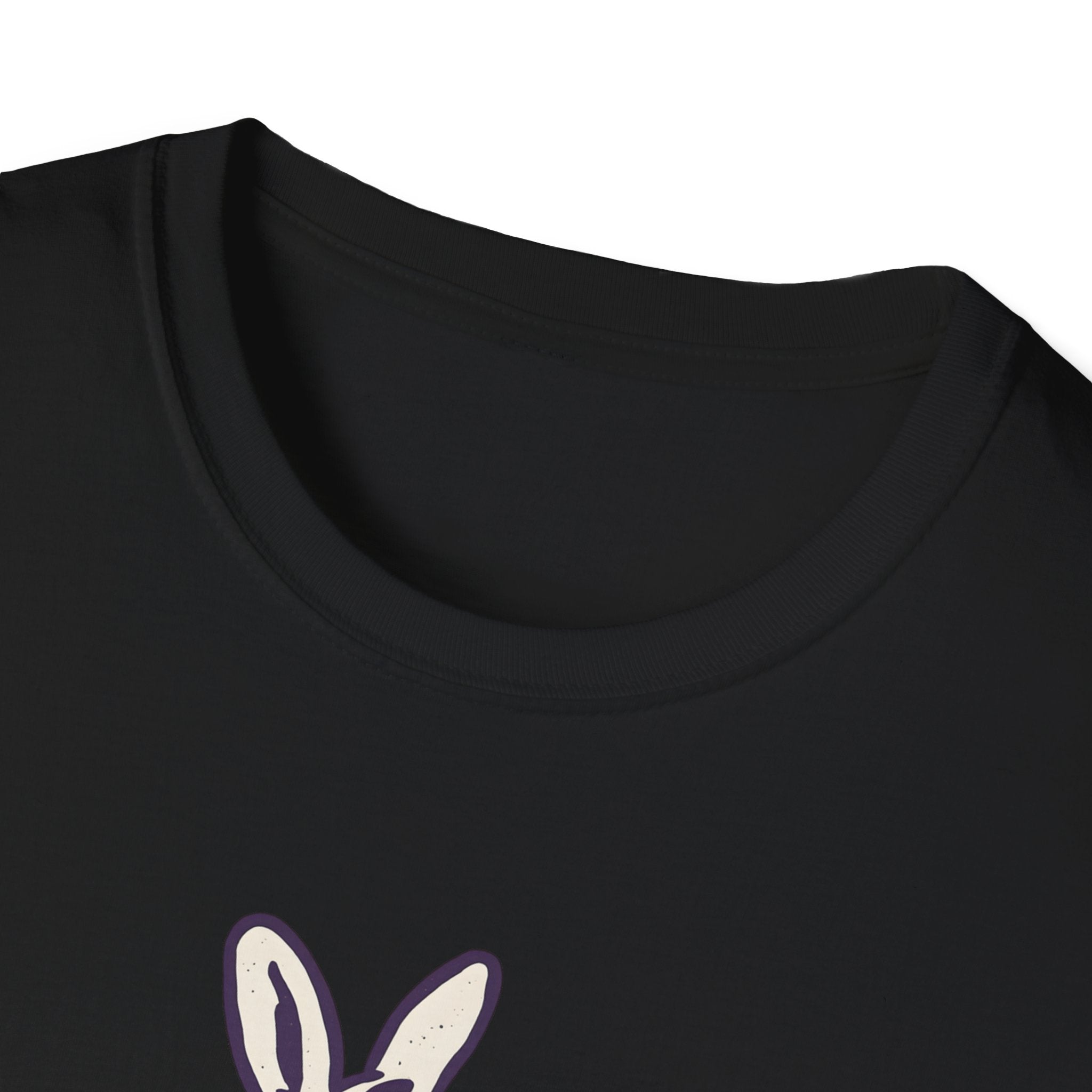 Morning Hopper Bunny T-Shirt — Cute Coffee Rabbit Tee