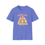 Crazy Cat Lady T-Shirt — Cute Anime Cat Mom Graphic Tee