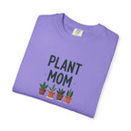 Plant Mom T-Shirt — Cute Potted Plants Graphic Tee for Plant Lovers