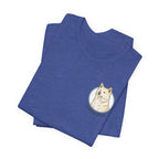 Akita Dad T-Shirt — Cute Akita Dog Graphic Tee for Dog Lovers