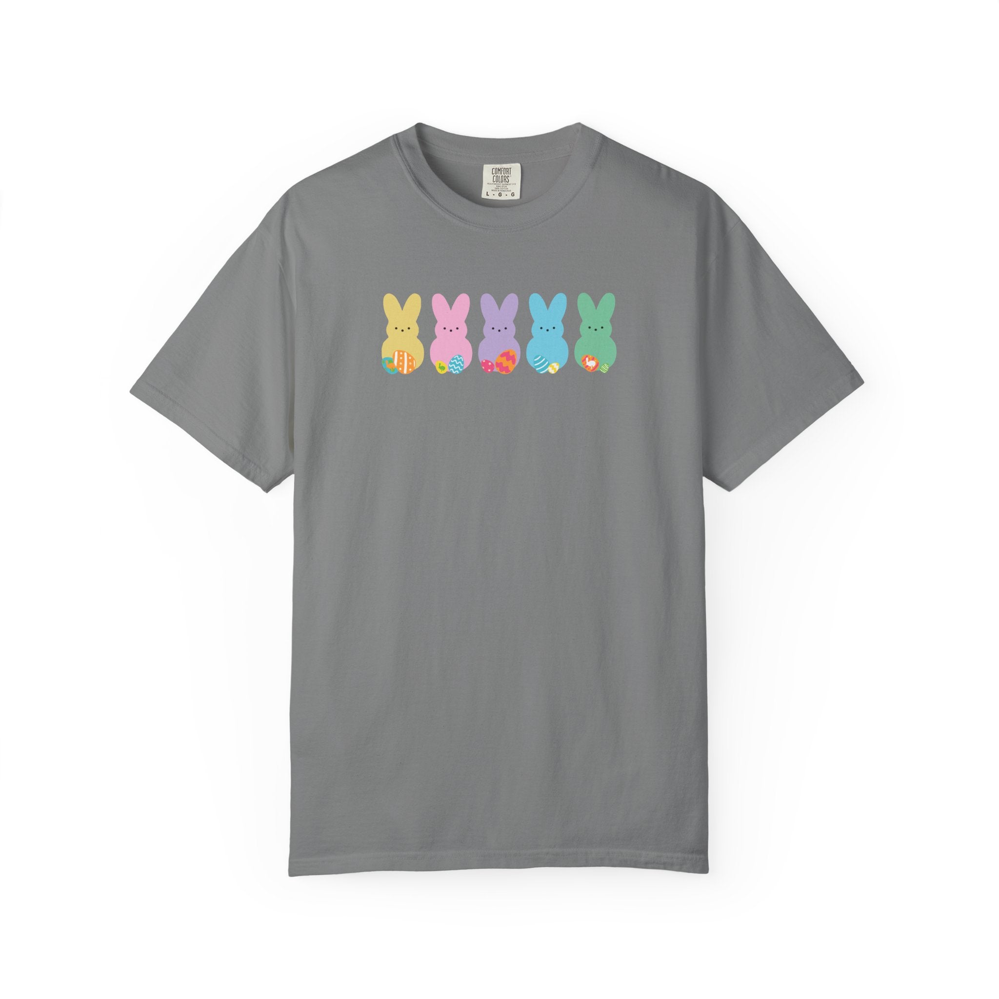 Easter Pastel Bunny Row T-Shirt