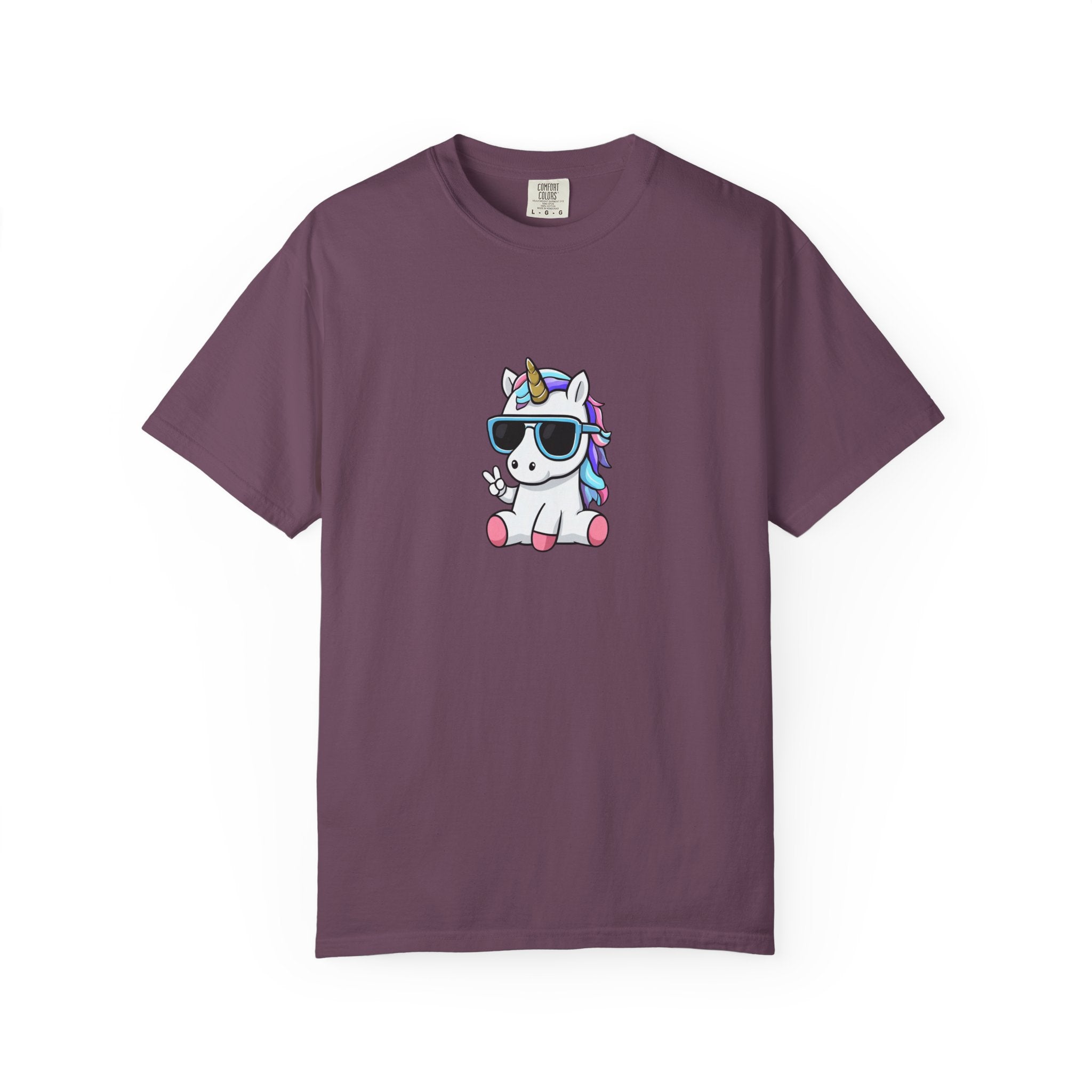 Unicorn Chill T-Shirt — Cute Sunglasses Unicorn Graphic Tee