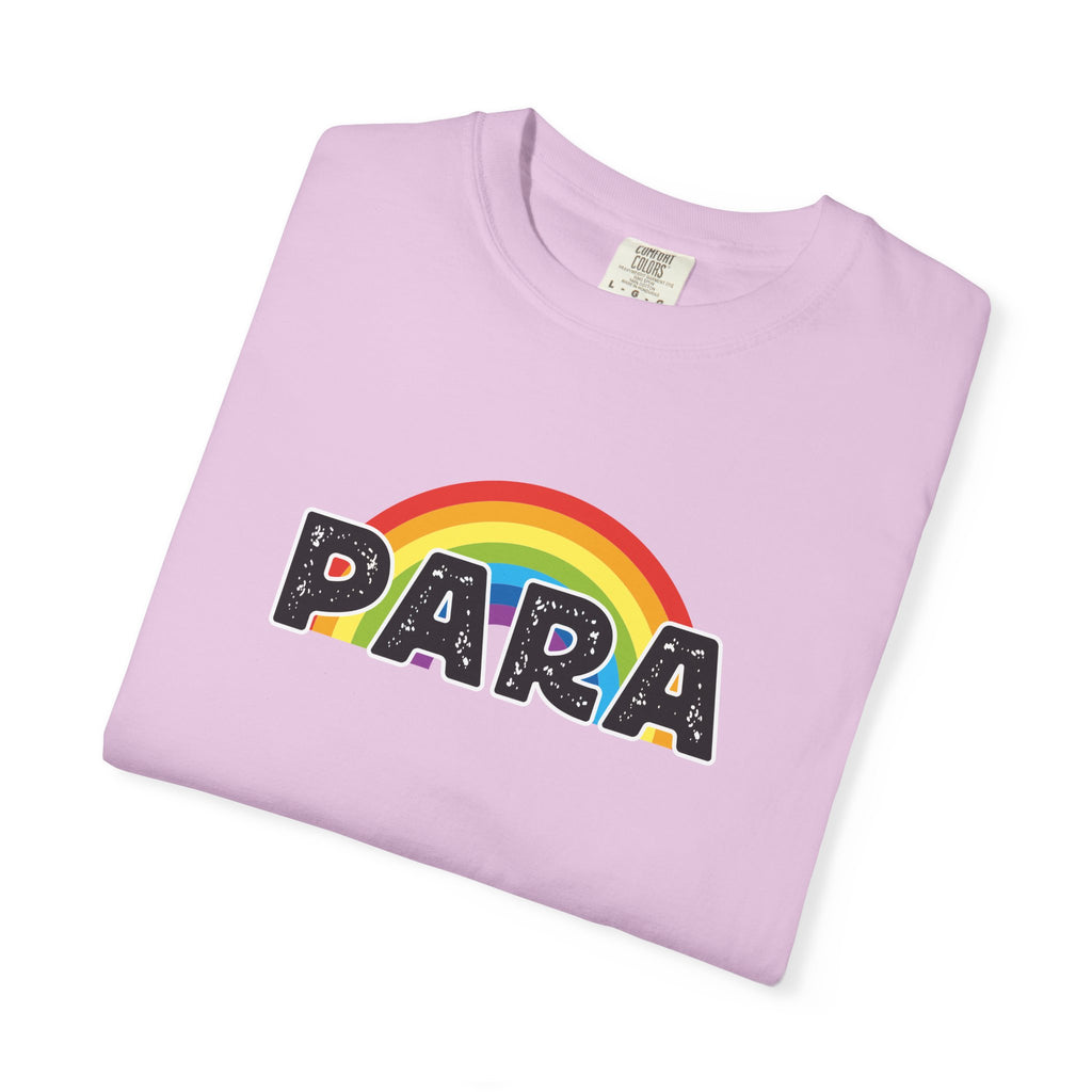 PARA Rainbow Graphic T-Shirt – Colorful Pride-Inspired Lettering