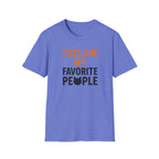 Cats Are My Favorite People T-Shirt — Funny Cat Lover Tee