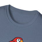 Parrot Lover T-Shirt — "My Heart Belongs to My Parrot" Graphic Tee