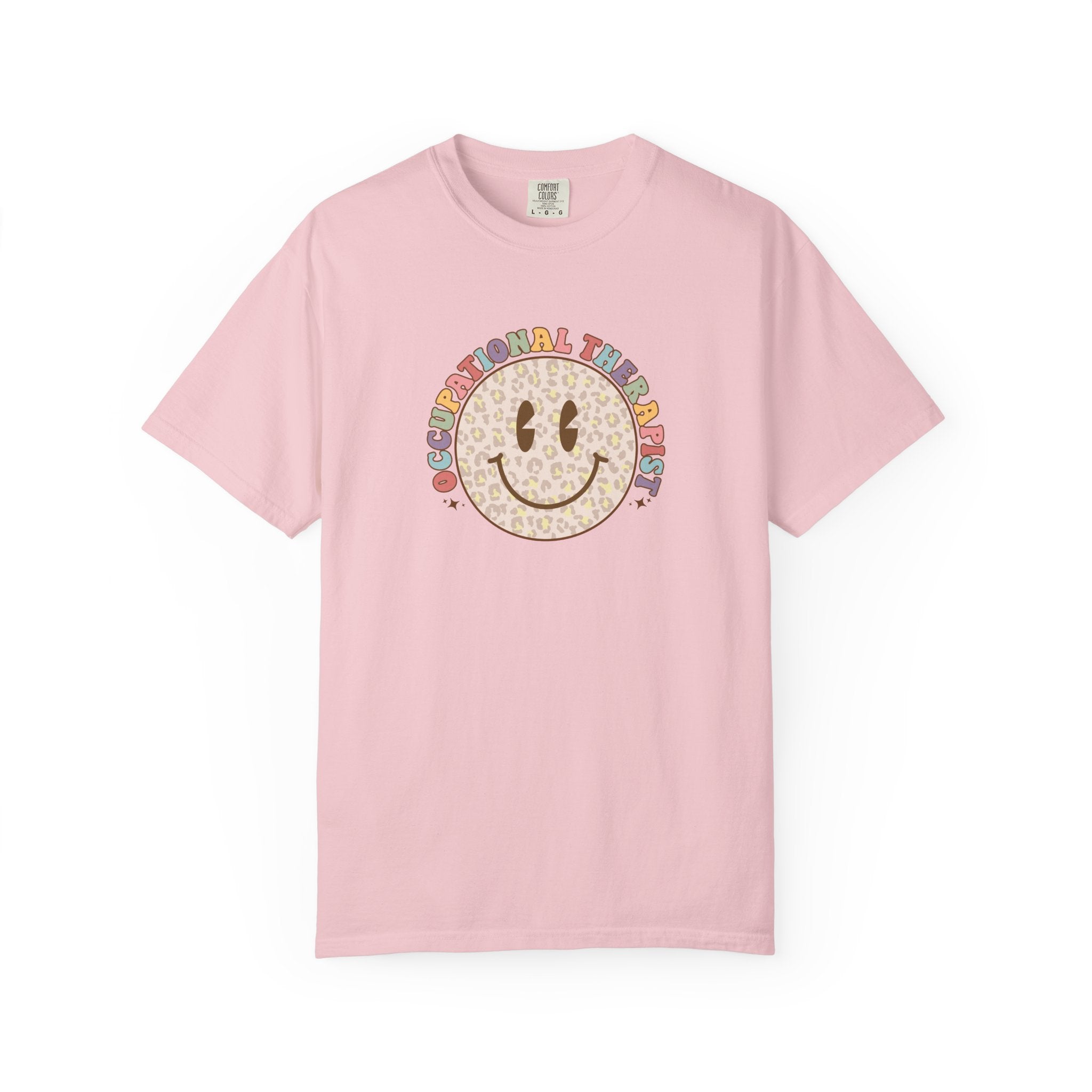 Smiley Occupational Therapist Graphic T-Shirt