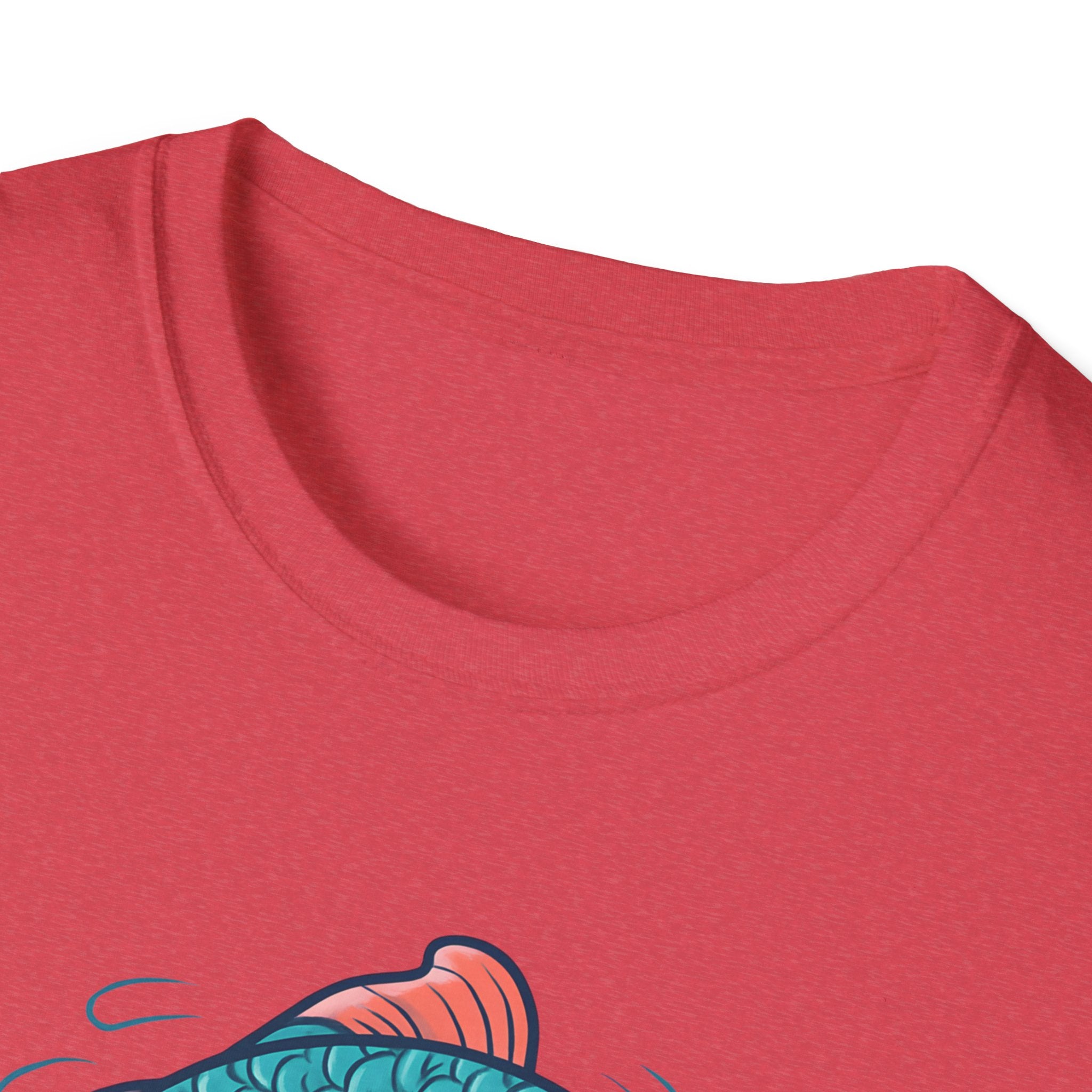 Koi Fish Tee — "Swim in Peace" Relaxed Graphic T-Shirt