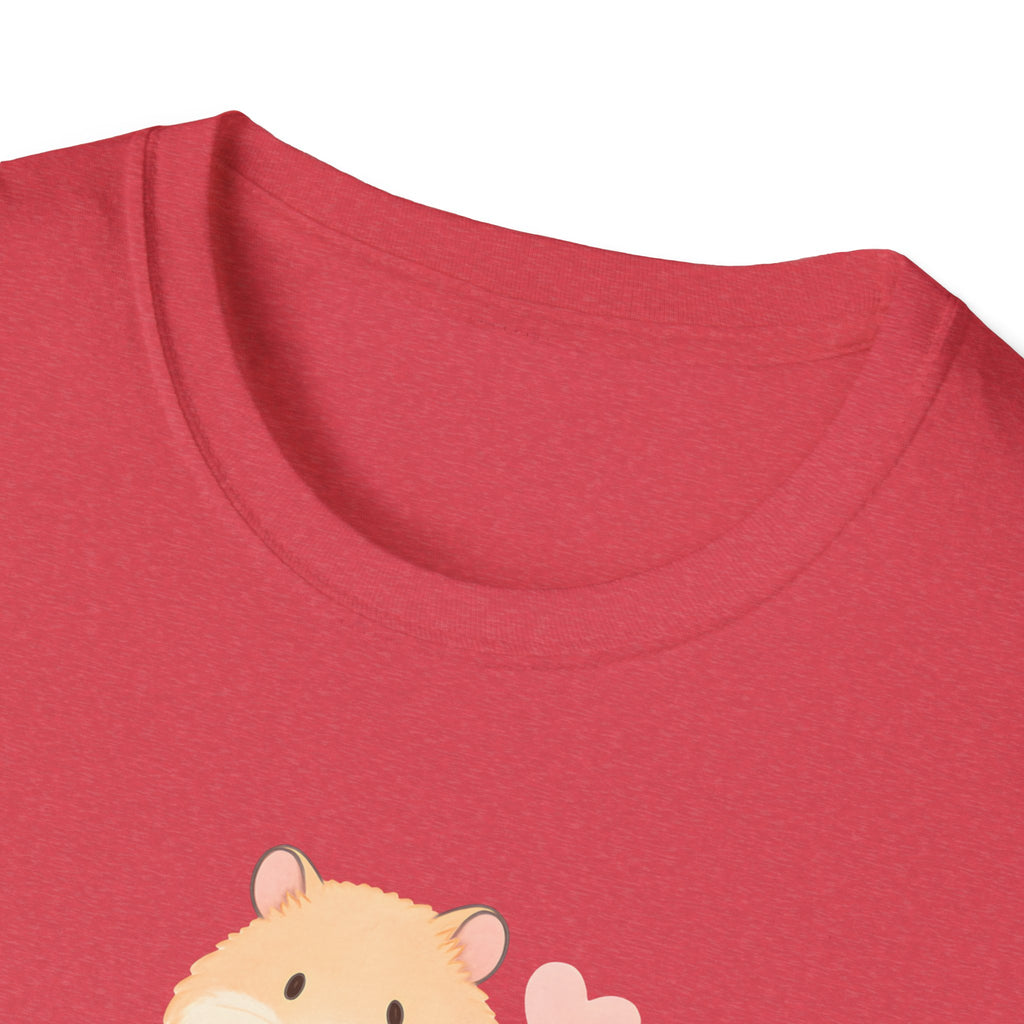 Tiny Paws Big Heart T-Shirt — Cute Hamster Graphic Tee